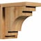 Ekena Millwork Mediterranean Rough Sawn Corbel w/Backplate, Western Red Cedar, 6"W x 10"D x 10"H COR06X10X10MED01RWR - alternate 1